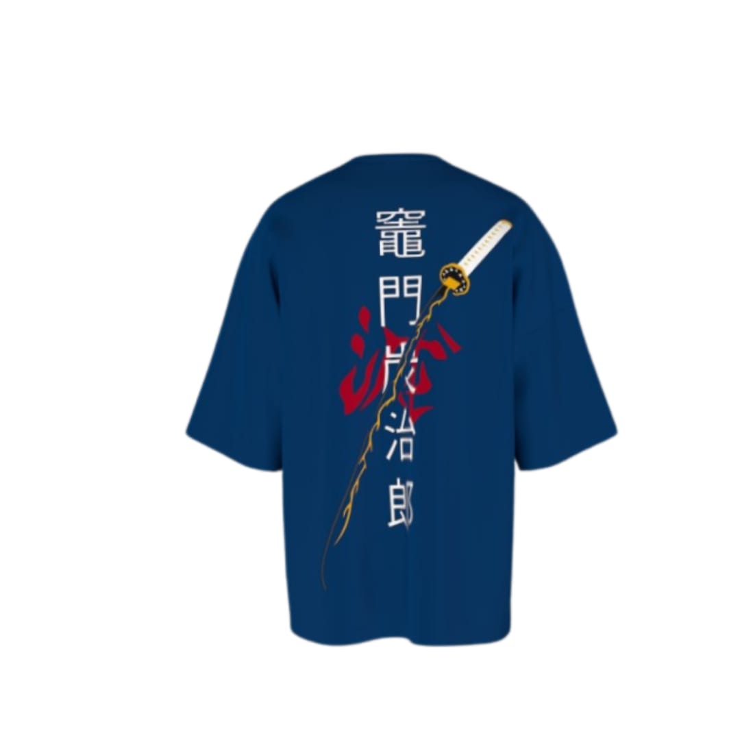 Chinese printed Oversized T-Shirt