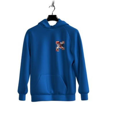Royal  Graphic Hoodie