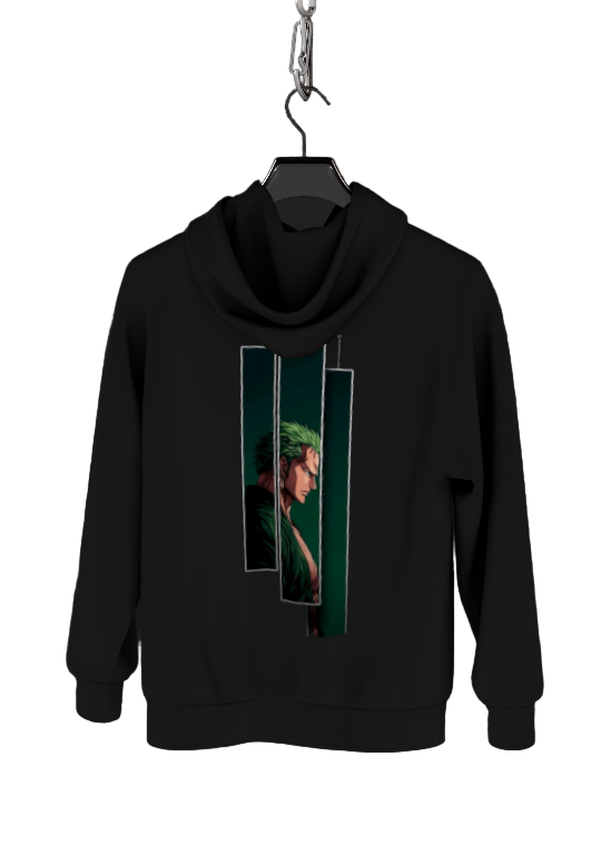 Anime Warrior Hoodie - Roronoa Zoro Inspired