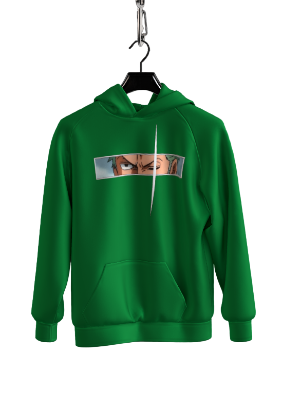 Anime Warrior Hoodie - Roronoa Zoro Inspired