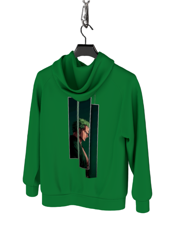 Anime Warrior Hoodie - Roronoa Zoro Inspired