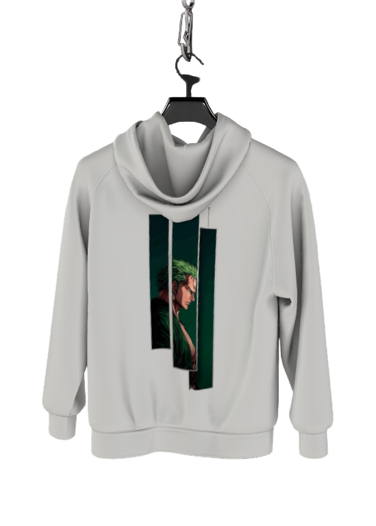 Anime Warrior Hoodie - Roronoa Zoro Inspired