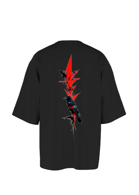 "Crimson Shadow" Akatsuki Emblem Tee - The Path of Power