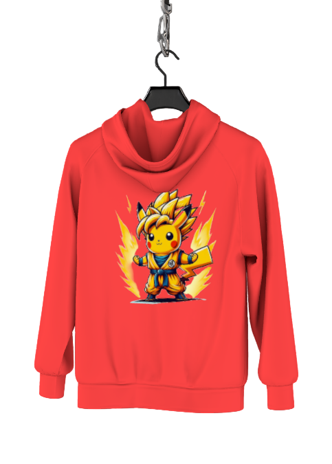 Pika Power Pullover Hoodie