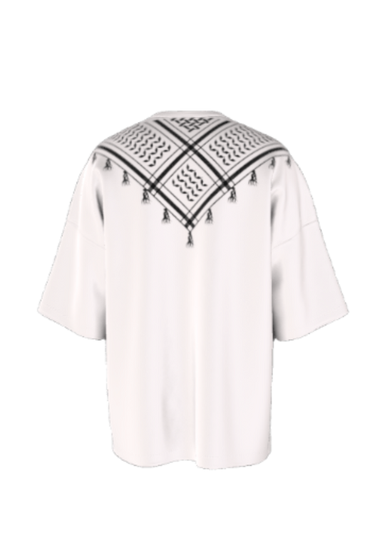 Palestine Solidarity Tee (White)