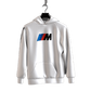 BMW M Sport Inspired White Hoodie