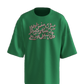 Green Oversized T-Shirt with Urdu Calligraphy