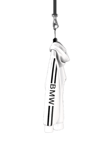 BMW M Sport Inspired White Hoodie